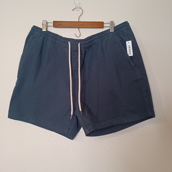 Goodthreads Men's Black Slim-Fit Pull-on Comfort Stretch Canvas Short Size XXL - Picture 6 of 10